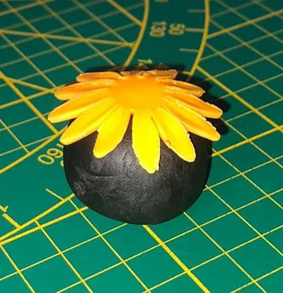 Modeler un chaudron - flamme