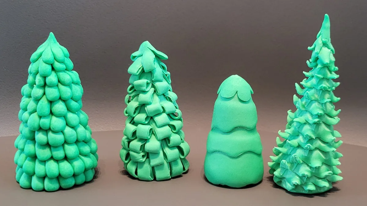 Comment modeler un sapin de Noël