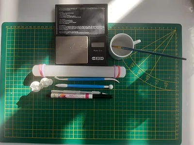 Modeler une citrouille - matériel