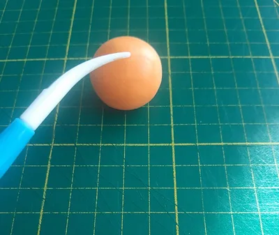 Modeler une citrouille - outil veine