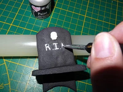 modeler une tombe