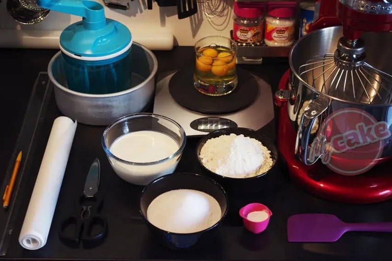 Les outils pour le Molly Cake