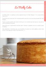Fiche recette MyCake Academy