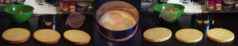 Ôtez la croûte de vos étages de gâteaux