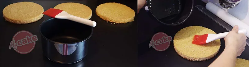Imbibez vos étages de gâteaux