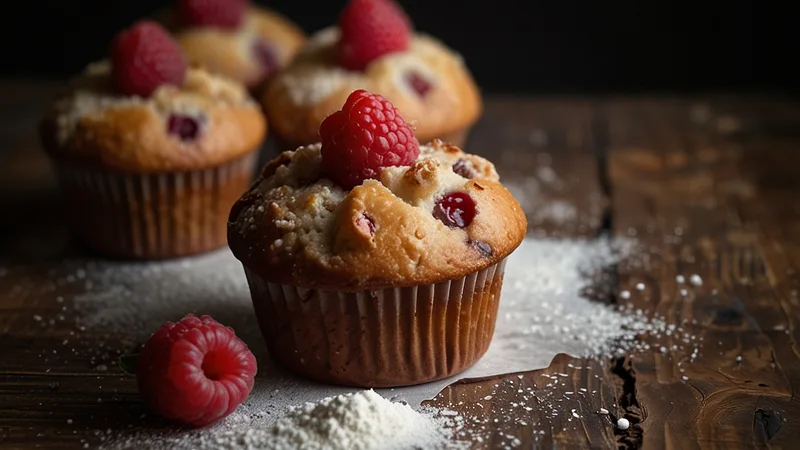 Muffin framboise