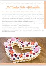 Fiche recette MyCake Academy
