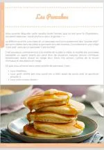 Fiche recette MyCake Academy