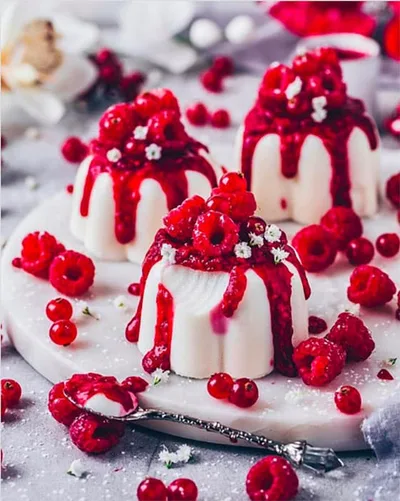 Panna Cotta démoulée