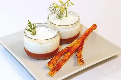 Panna Cotta salée