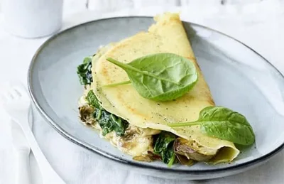 Pâte à crêpes en journal