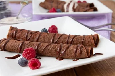 Pâte à crêpes au chocolat
