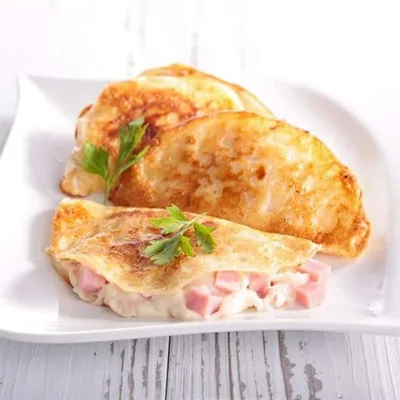 Pâte à crêpes salée