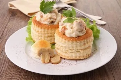 Pâte feuilletée rapide - Vol au vent