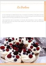 Fiche recette MyCake Academy