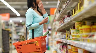 Course au supermarché