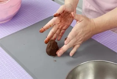 Pomme de pin au chocolat