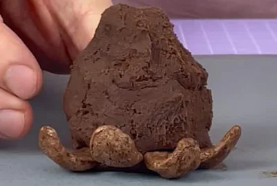 Pomme de pin au chocolat