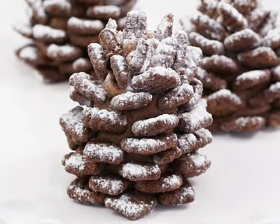 Pomme de pin au chocolat