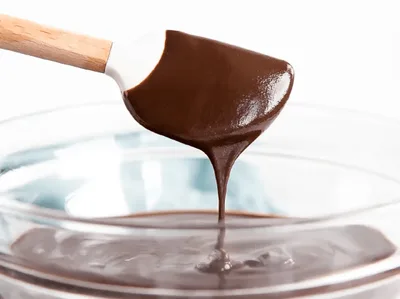 Ganache au chocolat réussie