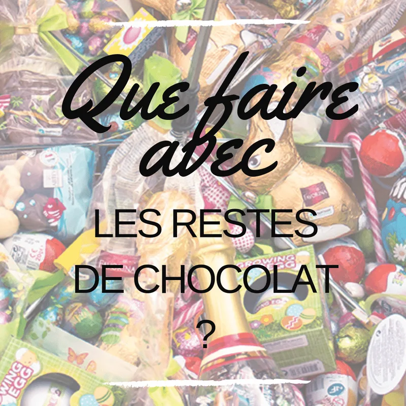 Que faire avec les restes de chocolat ?