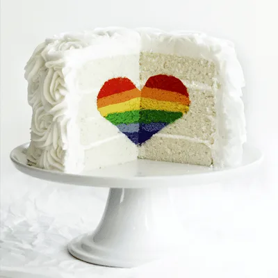 Rainbow Cake, le gâteau arc en ciel remplie d’une multitude de couleurs ! 12