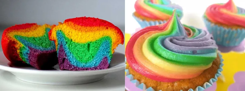 Rainbow Cake, le gâteau arc en ciel remplie d’une multitude de couleurs ! 15