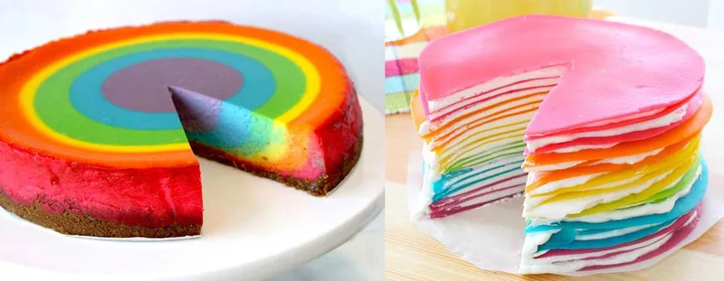 Rainbow Cake, le gâteau arc en ciel remplie d’une multitude de couleurs ! 17