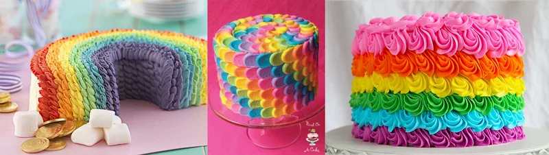 Rainbow Cake, le gâteau arc en ciel remplie d’une multitude de couleurs ! 4