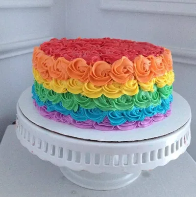 Rainbow Cake, le gâteau arc en ciel remplie d’une multitude de couleurs ! 7