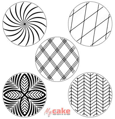 Galette décoration dessin