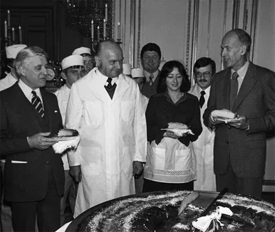 Galette des Rois à l'Élysée Giscard