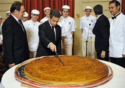 Galette des Rois à l'Élysée Sarkozy