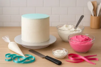 Ribbon Pull Cake