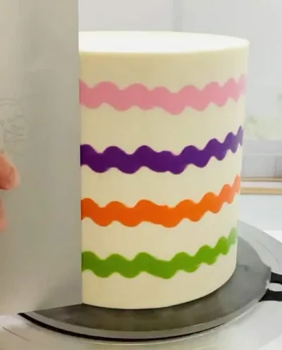 Ribbon Pull Cake Rick Rack