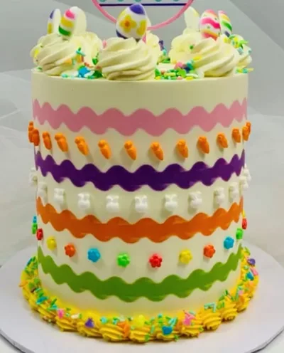 Ribbon Pull Cake : effet décoratif à rubans bluffant 2