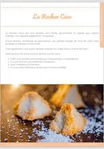Fiche recette MyCake Academy