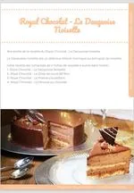 Fiche recette MyCake Academy