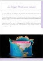 Fiche recette MyCake Academy