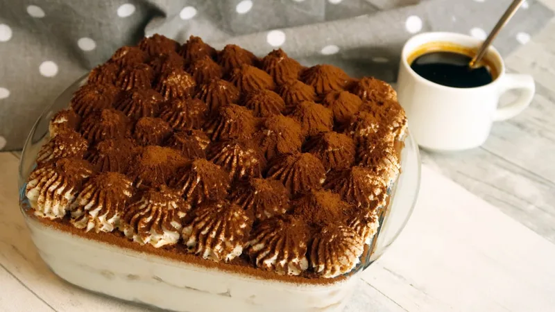 Tiramisu sans oeuf