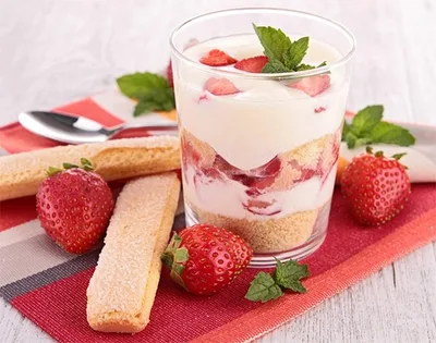 Tiramisu fraise