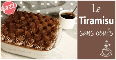 Tiramisu sans oeuf