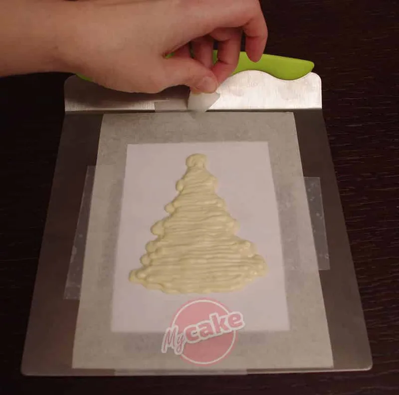 Déscotchez le papier sulfurisé