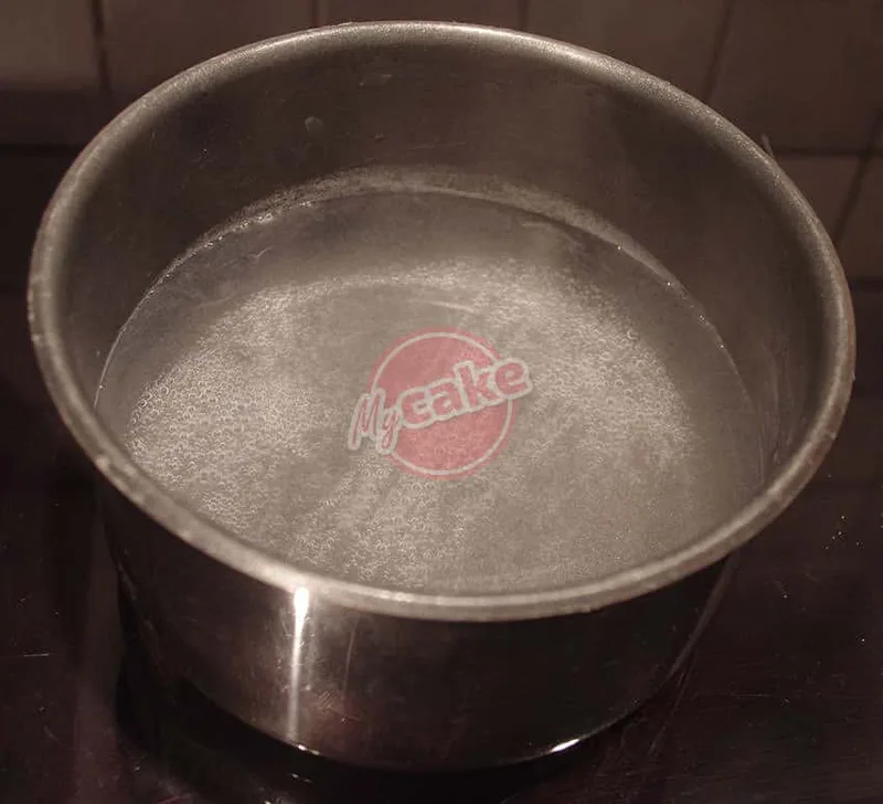 Mettez de l'eau à chauffer