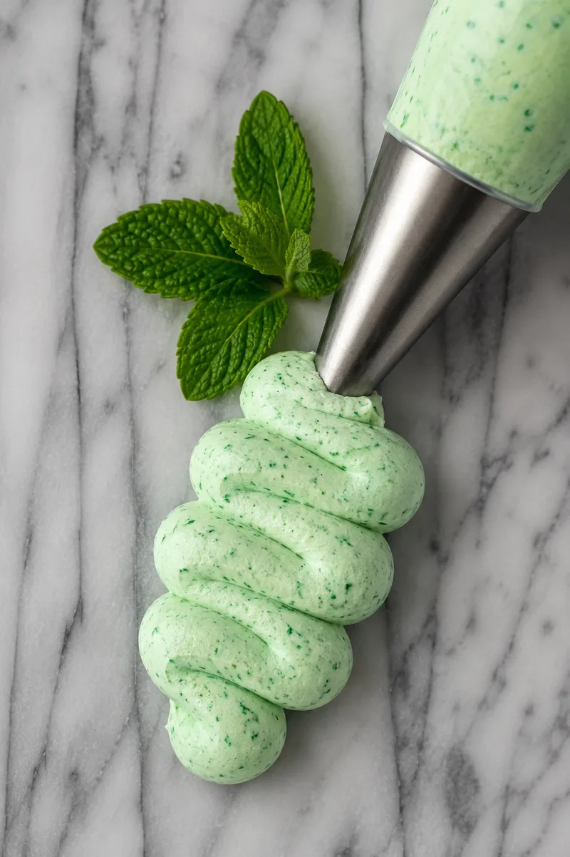 Aromatiser creme au beurre menthe