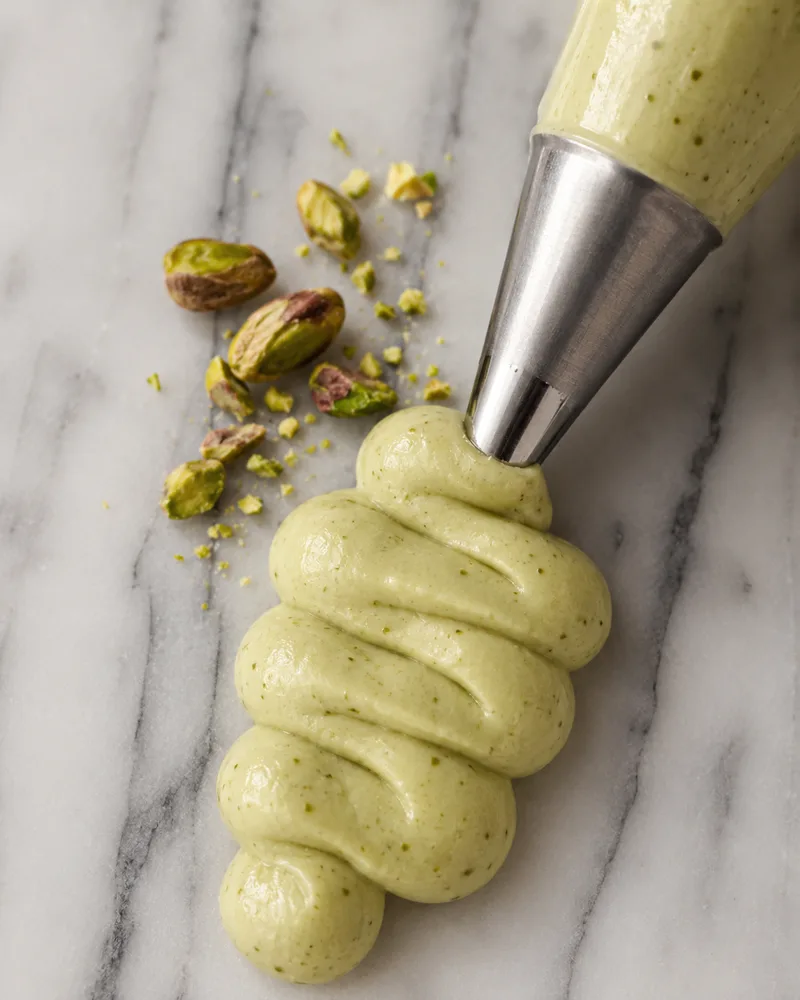 Aromatiser creme au beurre pistache