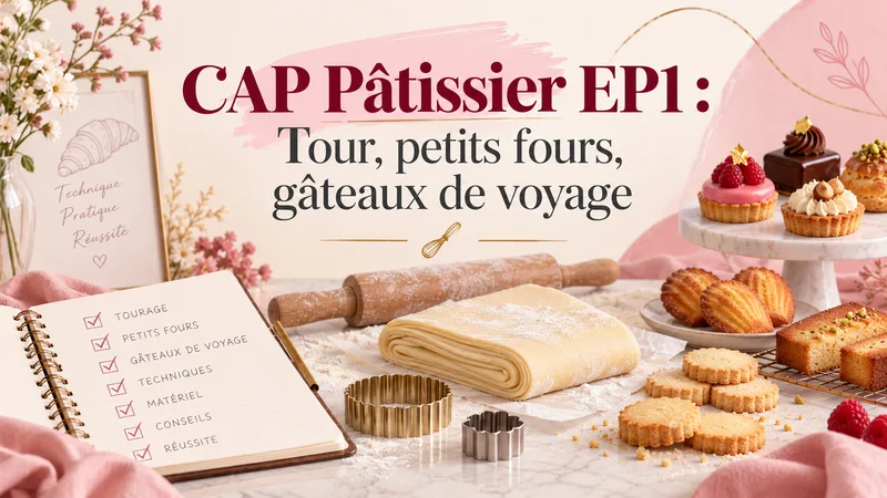 CAP Pâtissier EP1