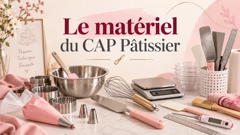 Matériel du CAP Pâtissier