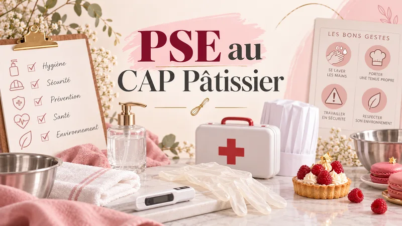 PSE au CAP Pâtissier