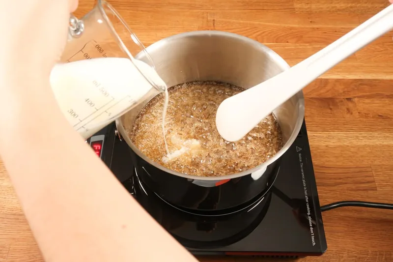 Décuire le caramel
